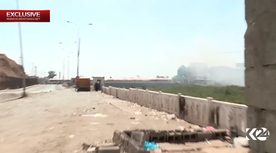 لقطات لكوردستان24 عن هجوم كركوك